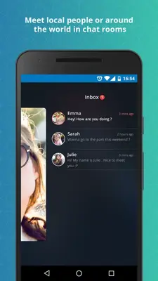 Mingle android App screenshot 1